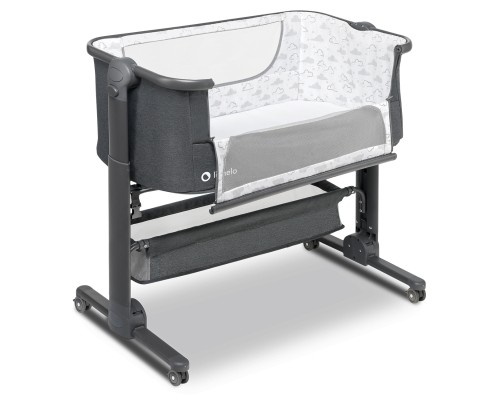 Ліжечко Lionelo приставне Timon Grey (LO-TIMON)