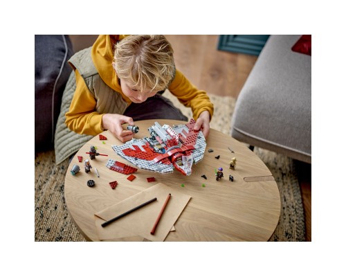 Конструктор LEGO Star Wars Шатл джедаїв T-6 Асоки Тано 601 деталь (75362)