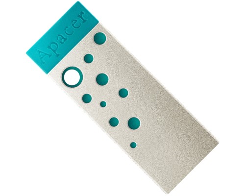 USB флеш накопичувач Apacer 64GB AH11J Turquoise Green USB 2.0 (AP64GAH11JG-1) 
