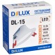 Світильник Delux DL-15 4500К 15Вт 1200лм 230В D140мм (90018634)