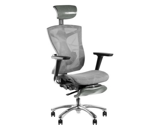 Крісло ігрове Barsky Game Mesh Grey (GM-02)