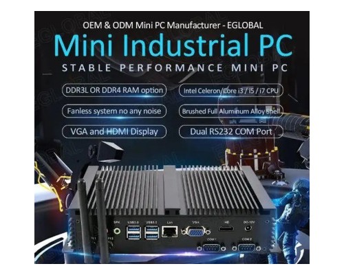 Промисловий ПК VenPOS GK-8269U Intel Corei5-8265/8Gb/256G/VGA/HDMI/2xRS232/4xUSB (GK-8269U-8-256)