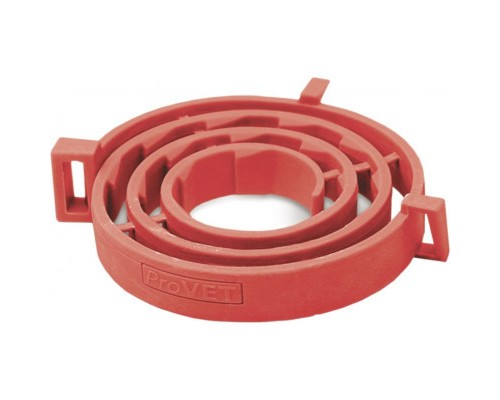 Нашийник для тварин ProVET Profiline для великих порід (інсектоакарицид) 70 см кораловий (4823082431007)