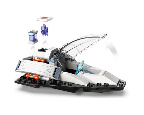 Конструктор LEGO City Космічний корабель і дослідження астероїда 126 деталей (60429)