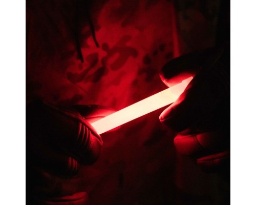 Хімічне джерело світла 2E Tactical GS6, 15см, 12 годин, червоний (2E-CGS6-RD)