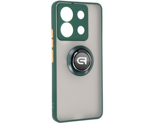 Чохол до мобільного телефона Armorstandart Frosted Matte Ring Xiaomi Redmi Note 13 Pro 5G / Poco X6 5G Dark Green (ARM72725)