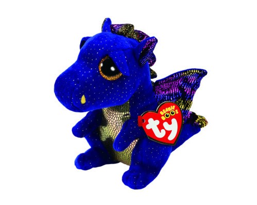 М'яка іграшка Ty Beanie Boo's Дракон SAFFIRE 25 см (37260)