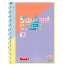 Зошит Brunnen Коледж-блок А4 Premium у клітинку 80 аркушів Intoxicate (10 679 28 69)