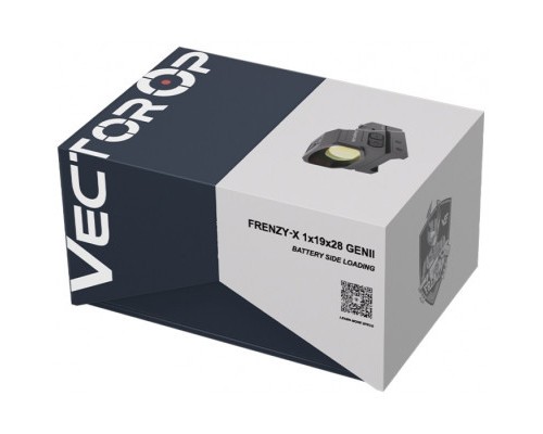 Коліматорний приціл Vector Optics Frenzy-X 1x19x28 GenII 3MOA (SCRD-64) Коліматорний приціл Vector Optics Frenzy-X 1x19x28 GenII 3MOA (SCRD-64)