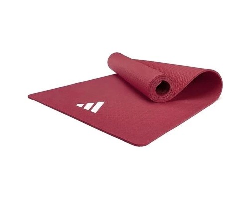 Килимок для йоги Adidas Yoga Mat Уні 176 х 61 х 0,8 см Червоний (ADYG-10100MR)