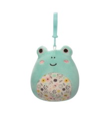 М'яка іграшка Squishmallows на кліпсі - Жабка Фрід 9 см (SQCP00179)