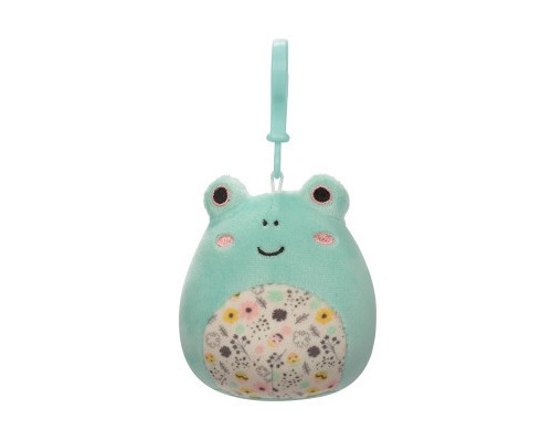 М'яка іграшка Squishmallows на кліпсі - Жабка Фрід 9 см (SQCP00179) М'яка іграшка Squishmallows на кліпсі - Жабка Фрід 9 см (SQCP00179)