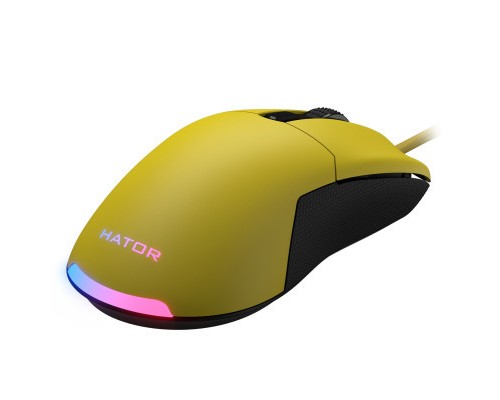 Мишка Hator Pulsar 2 USB Yellow (HTM-512)