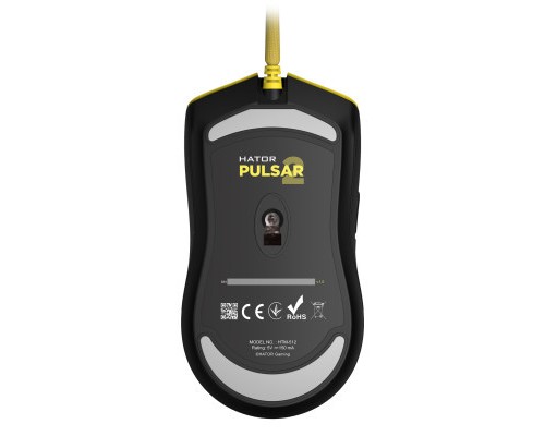 Мишка Hator Pulsar 2 USB Yellow (HTM-512)