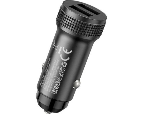 Зарядний пристрій HOCO Z49 Level 2xUSB Black (6931474795601)