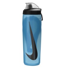 Пляшка для води Nike Refuel Bottle Locking Lid 24 OZ синій, чорний 709 мл N.100.7668.420.24 (887791745309)