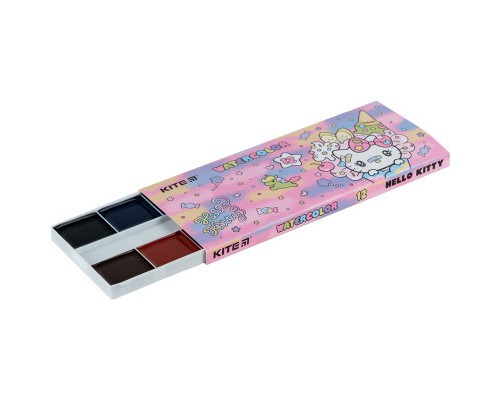 Акварельні фарби Kite Hello Kitty, 12 кольорів (HK23-041)