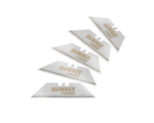 Лезо DeWALT Carbide, трапецеподібна, довжина 62 мм, висота 19 мм, 5 шт. (DWHT0-11131)
