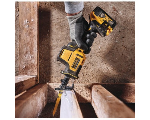 Шабельна пила DeWALT 18В XR Li-lon, 0 - 2800 ход/хв, 1.43 кг (без АКБ та ЗП) (DCS369N)