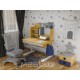 Парта з кріслом Mealux Timberdesk S (парта + крісло + тумба) (BD-685 S+ box BD 920-2 BL+Y-110 G)