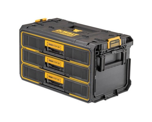 Ящик для інструментів DeWALT TOUGHSYSTEM 2.0, 555х355х305 мм., модуль на 3 ящики (DWST08330-1)
