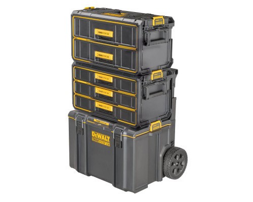 Ящик для інструментів DeWALT TOUGHSYSTEM 2.0, 555х355х305 мм., модуль на 3 ящики (DWST08330-1)