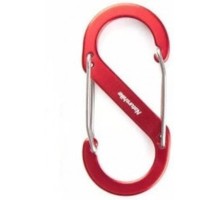 Карабін туристичний Naturehike S-type NH20GS004, 5см, червоний (6927595747117)