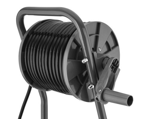 Обприскувач 2E AquaSpray 40LRC 40л, 12В, 1х12Ah, 7бар, 2.9л/хв, шланг 30м, на колесах (2E-40LWBS30)