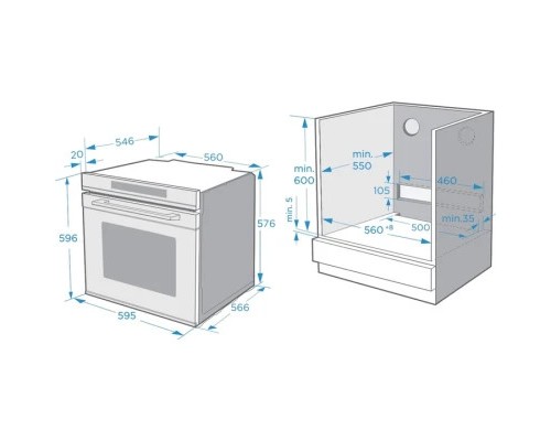 Духова шафа Interline OEG 731 ETH BA