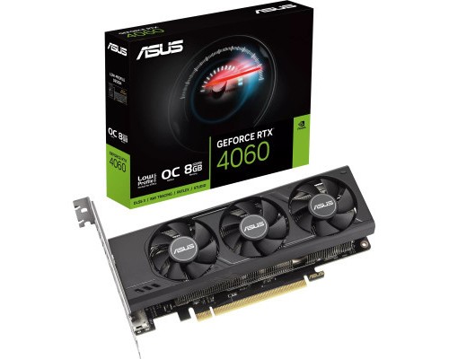 Відеокарта ASUS GeForce RTX4060 8Gb OC LP (RTX4060-O8G-LP-BRK)