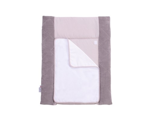 Пеленальний матрацик Верес Velour Taup grey 50х70 см (429.010)