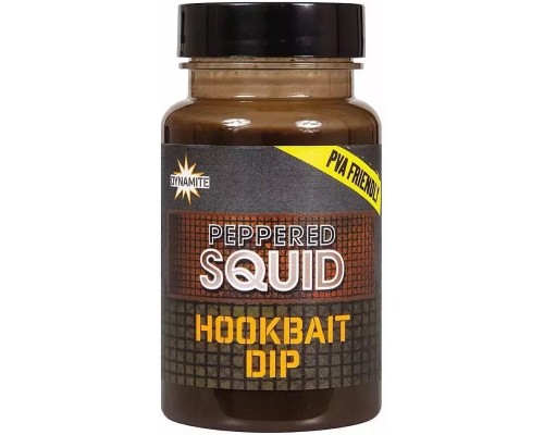 Діп Dynamite Baits Peppered Squid Bait Dip 100ml (2135.42.56)