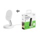 Зарядний пристрій Belkin 15W Magnetic Stand Qi2 white (WIA008BTWH)