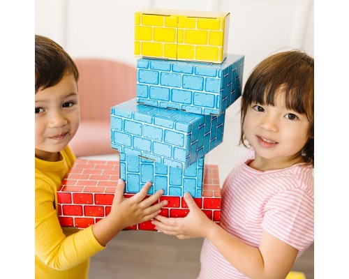 Кубики Melissa&Doug Набір картонних блоків, 24 штуки (MD2783) Кубики Melissa&Doug Набір картонних блоків, 24 штуки (MD2783)