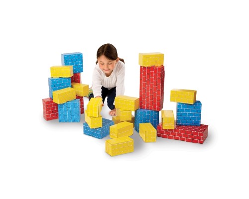 Кубики Melissa&Doug Набір картонних блоків, 24 штуки (MD2783) Кубики Melissa&Doug Набір картонних блоків, 24 штуки (MD2783)
