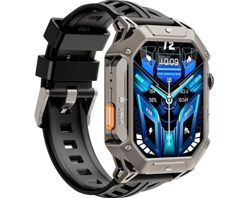 Смарт-годинник OUKITEL BT80 Grey (6931940752947)