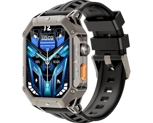Смарт-годинник OUKITEL BT80 Grey (6931940752947)