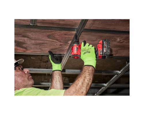 Захисні рукавиці Milwaukee сигнальні з опором порізам 3 рівня, 9/L (4932478132)