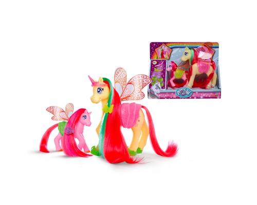 Ігровий набір Simba Поні з крилами Магічна сім''я з гребінцем та аксесуарами (5940142)