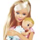 Лялька Simba набір Штеффі Час з малюком, з аксесуарами (5733706)