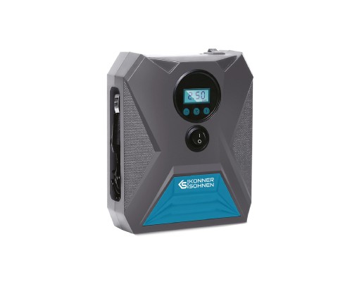 Автомобільний компресор Konner&Sohnen KS P10, 12В, 120Вт, 150psi, 25л/хв, 0.8кг (KSP10)