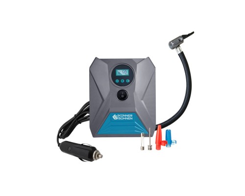Автомобільний компресор Konner&Sohnen KS P10, 12В, 120Вт, 150psi, 25л/хв, 0.8кг (KSP10)