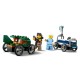 Конструктор LEGO City Літак проти лікарняного ліжка - Набір для перегонів (60459)