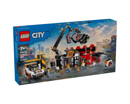 Конструктор LEGO City Звалище з автомобілями (60472)
