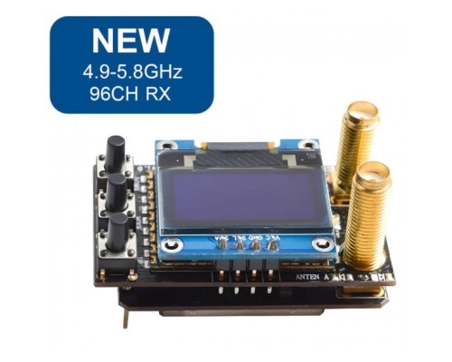 Відеоприймач (VRX) AKK Diversity RX 5.8GHz 96CH (RC835X96СH)