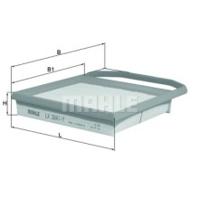 Повітряний фільтр для автомобіля Mahle LX2841/7