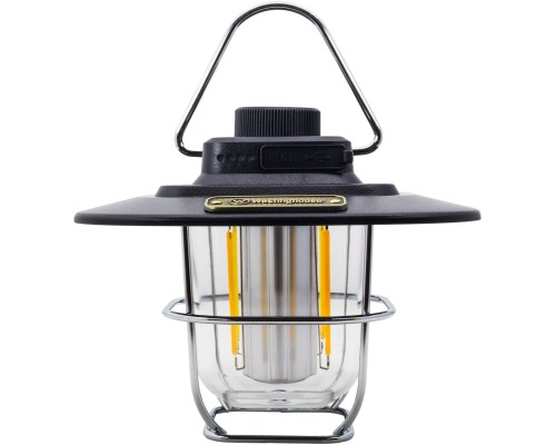 Ліхтар Westinghouse RETRO 4W LED Filament WF242 Type-C з функцією Power Bank Чорний (WF242-CB(Black))