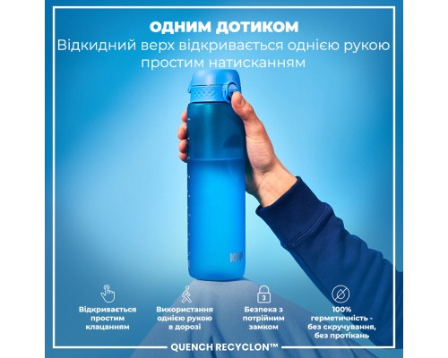 Пляшка для води ION8 OneTouch 1000 мл BPA Free, Blue (I8RF1000BLU)