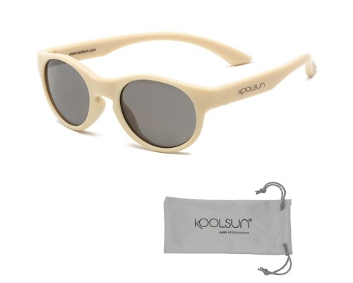 Дитячі сонцезахисні окуляри Koolsun Boston, 3-8 років, бежеві (KS-BOAB003)