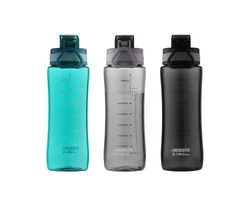 Пляшка для води Ardesto Purity 800мл сірий (AR2280PG)